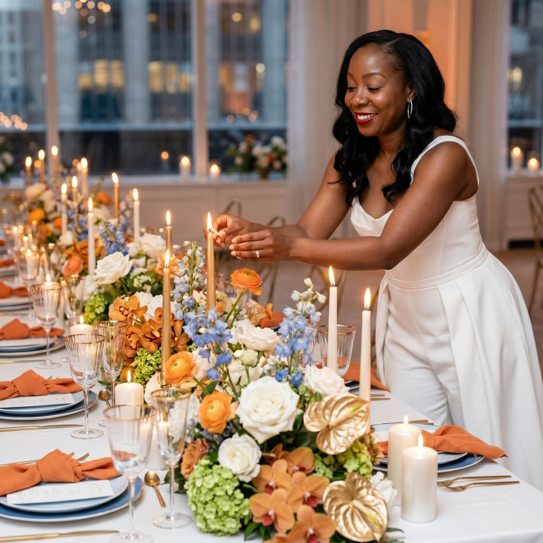 Alexis Denise, Founder and Lead Floral Designer of AD Florals